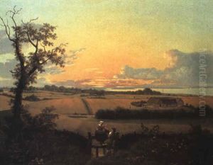 Landskab Med Stente by Christoffer Wilhelm Eckersberg