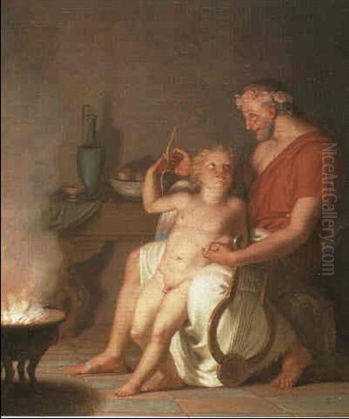 Cupido Hos Anacreon - view 1