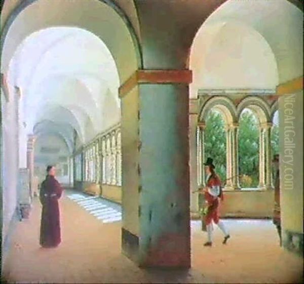 Fra Klostergarden Ved San Paulo Fuore Delle Mure, Rom - view 1