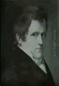 Kunstnerens Selvportraet by Christoffer Wilhelm Eckersberg