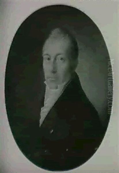 Portraet Af Kobberstikker Og Miniaturmaler Niels Truslev,   1762-1826 - view 1
