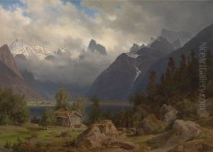 Landskap Fra Romsdalen by Johan Fredrik Eckersberg