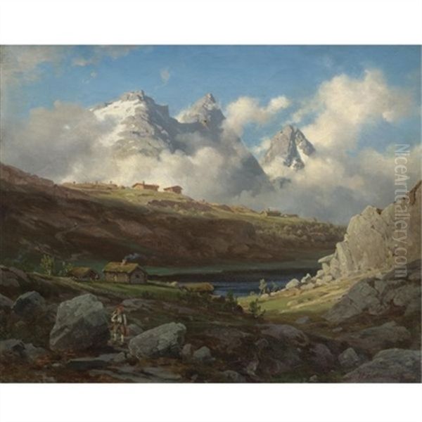 Fjellvandrer (the Mountain Wanderer) - view 1
