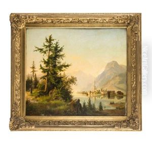 Alpenlandischer Gebirgssee (konigssee?)