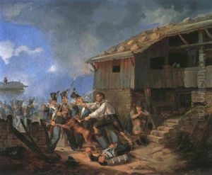 Die Gefangennahme Des Andreas Hofer by Henri-Ambros Eckert