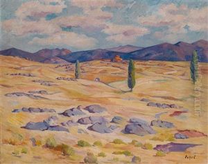 Landschaft Bei Sagovia by Robert Eckert