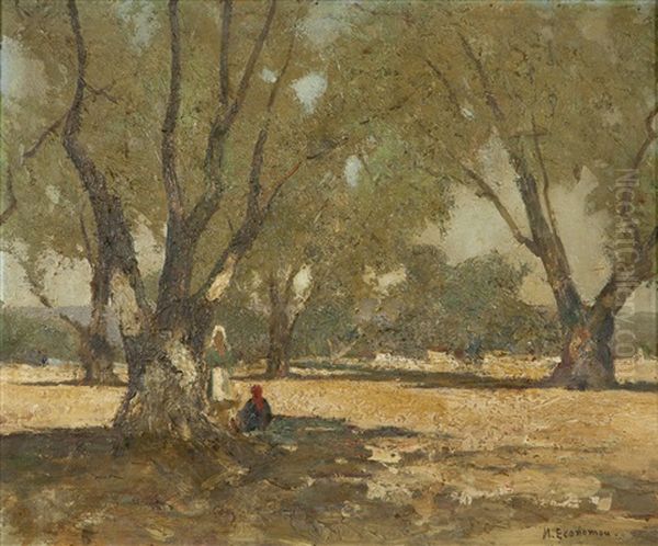 Resting Under The Olive Tree - view 1
