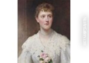 Portrait Of Eleanor Frederica Fisher-rowe (d.1958) Portrait Of Eleanor Frederica Fisher-rowe (d.1958)