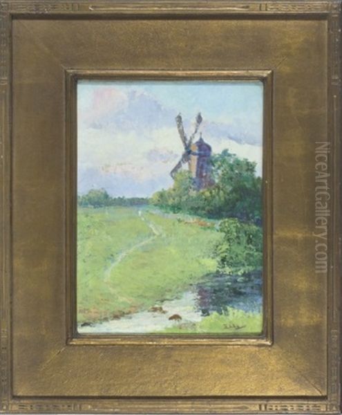 Landscape With Windmill - view 1