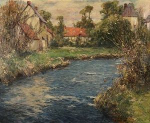 Bord De Riviere by Frederic Ede
