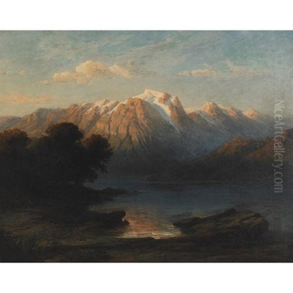 A View Of Mountains And Lake - view 1
