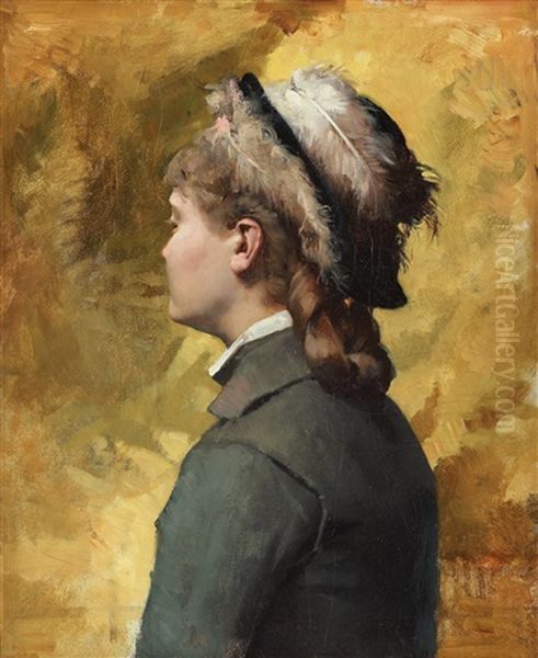 Ung Kvinna I Gratt (young Woman In Grey) - view 1
