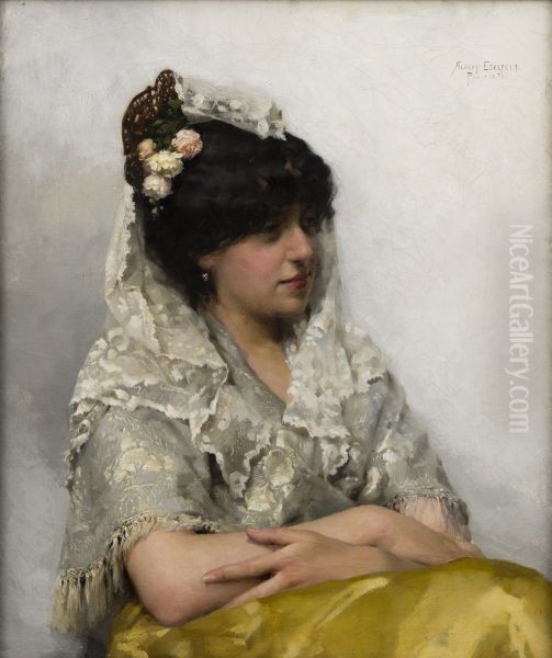 White Mantilla (la Senorita) - view 1