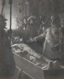 Last Respects by Albert Edelfelt