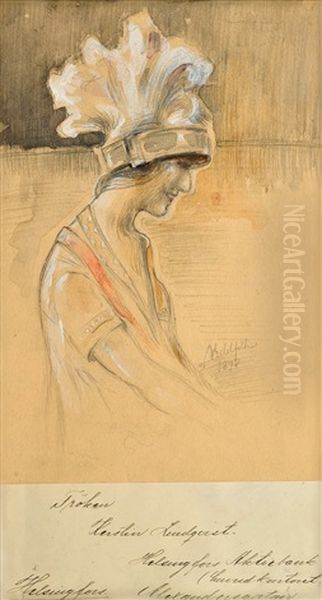 Portrait Of Kerstin Lindqvist - view 1