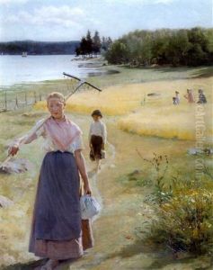 Elokuu by Albert Edelfelt