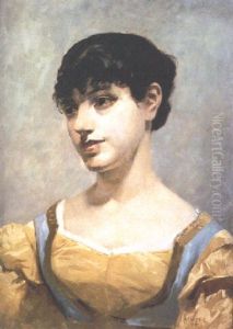Langtande Blick by Albert Edelfelt