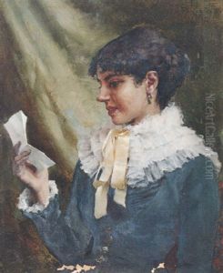 The Love Letter by Albert Edelfelt