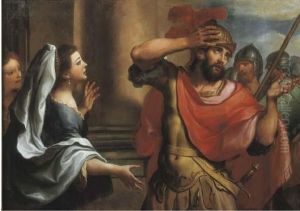 Jefte Che Incontra La Figlia by Antonio Arrigoni