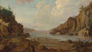 Fishing Station, Thought To Be In Newfoundland by Gerard Van Edema