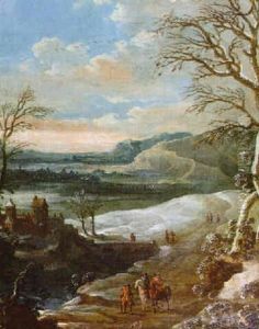Winterlandschaft by Gerard Van Edema