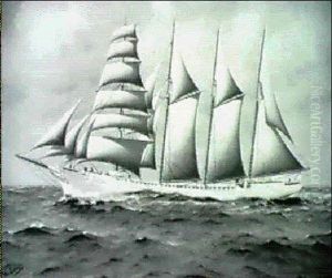 Koko Head At Sea by William Edgar