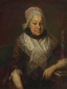 Portrat Einer Alteren Dame by Johann Georg Josef Edlinger
