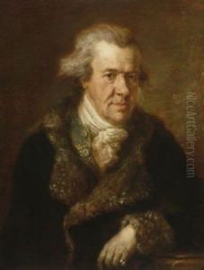 Bildnis Eines Alteren Herren by Johann Georg Josef Edlinger