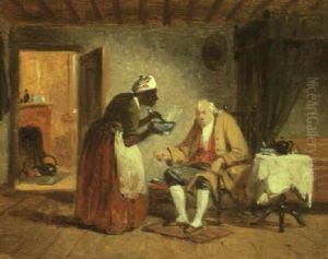 Study For The Devotion by Francis William Edmonds