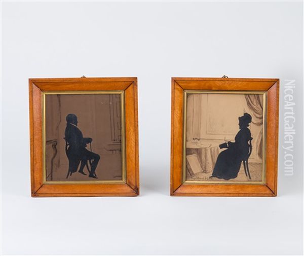 Pair Of Silhouettes - view 1