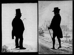 Frederick Thackeray Standing Full-length In Gown