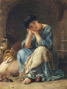 The Ionian Pottery Seller by David Edwin
