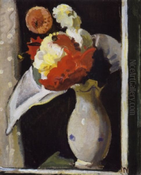 Fleurs A La Fenetre - view 1