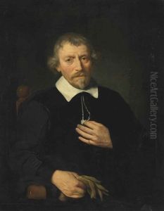 Portrait Of The Artist's Father, Jan Pietersz Van Den Eeckhout (1584 - 1652), Half-length