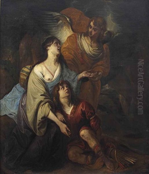 The Angel Appearing To Hagar And Ishmael - view 1