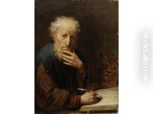 Saint Mark The Evangelist by Gerbrand Van Den Eeckhout