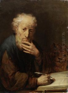 Saint Mark The Evangelist by Gerbrand Van Den Eeckhout
