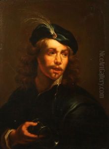 A Young Man With A Glass