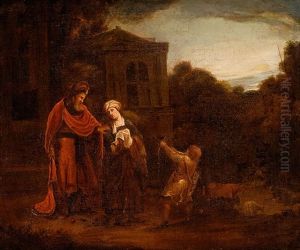Die Verstosung Der Hagar by Gerbrand Van Den Eeckhout