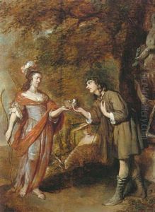 Granida And Daifilo by Gerbrand Van Den Eeckhout