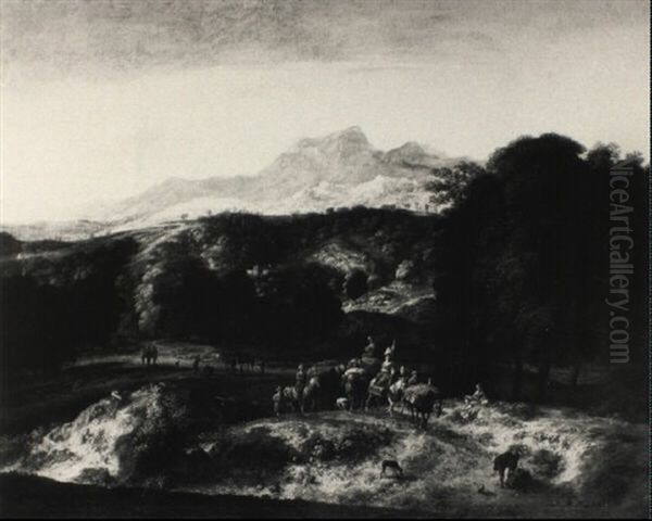 Landscape With The Departure Of Rebecca - view 1