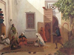The Game Of Chess by Jacques Joseph Eeckhout