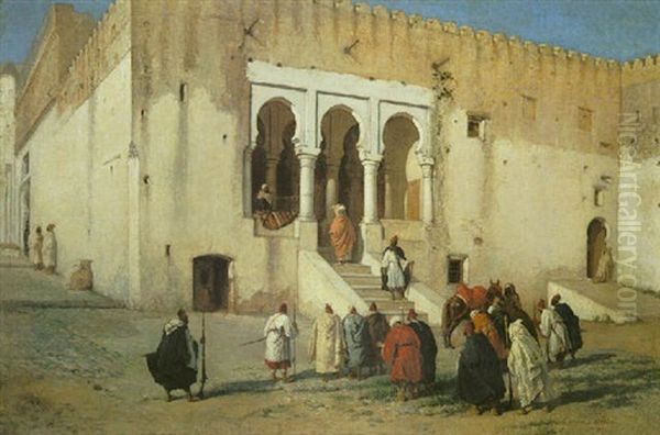 Outside The Mosque - view 1
