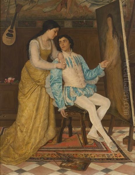 Le Peintre Et Son Modele - view 1