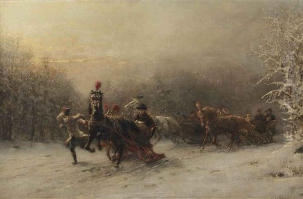 The Sleigh-ride - view 1