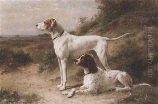 Two Pointers: "hans" And "spot" On The Heath - view 1