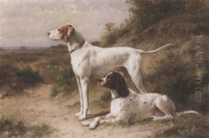 Two Pointers: "hans" And "spot" On The Heath by Otto Eerelman