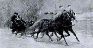 Sleigh-ride by Otto Eerelman