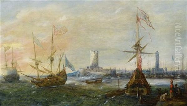 Marine Vor Einem Fremden Hafen - view 1
