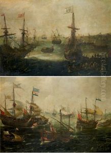 Batailles Navales by Andries Van Eertvelt